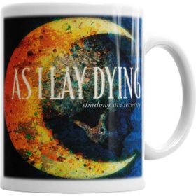 Baskı Dükkanı KB4593 As I Lay Dying Shadowns Are Security Porselen Kupa Bardak