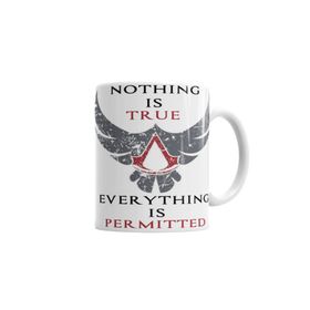 Baskı Dükkanı KB46 Assassin Creed Nothing Is True Porselen Kupa Bardak