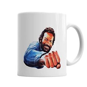 Baskı Dükkanı KB4616 Bud Spencer The Legend Porselen Kupa Bardak