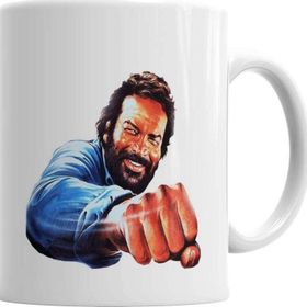 Baskı Dükkanı KB4616 Bud Spencer The Legend Porselen Kupa Bardak