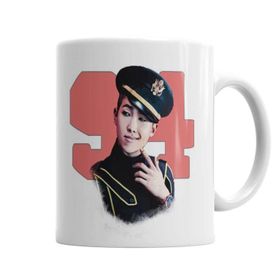 Baskı Dükkanı KB4621 Bts Rap Monster Porselen Kupa Bardak
