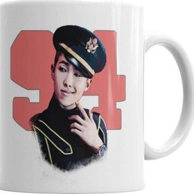Baskı Dükkanı KB4621 Bts Rap Monster Porselen Kupa Bardak