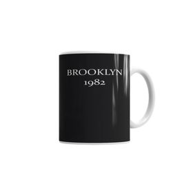 Baskı Dükkanı KB4640 Brooklyn 1982 Porselen Kupa Bardak