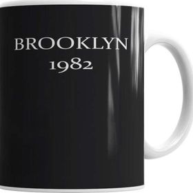 Baskı Dükkanı KB4640 Brooklyn 1982 Porselen Kupa Bardak