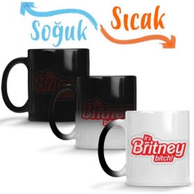 Baskı Dükkanı KB4641 Britney Porselen Kupa Bardak