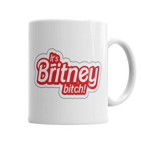 Baskı Dükkanı KB4641 Britney Porselen Kupa Bardak