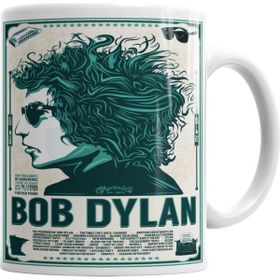Baskı Dükkanı KB4674 Bob Dylan Porselen Kupa Bardak