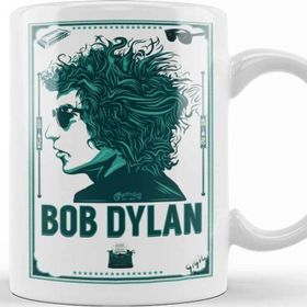 Baskı Dükkanı KB4674 Bob Dylan Porselen Kupa Bardak