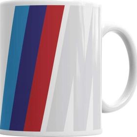 Baskı Dükkanı KB4679 Bmw M Logo Porselen Kupa Bardak