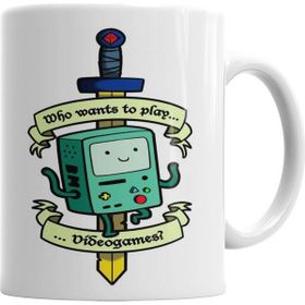 Baskı Dükkanı KB4680 Bmo Game Porselen Kupa Bardak