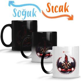 Baskı Dükkanı KB4683 Bloodseeker Dota 2 Porselen Kupa Bardak