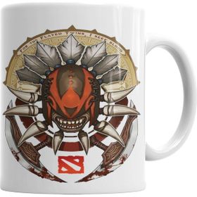Baskı Dükkanı KB4684 Bloodseeker Dota 2 Porselen Kupa Bardak