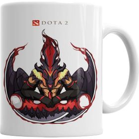 Baskı Dükkanı KB4684 Bloodseeker Dota 2 Porselen Kupa Bardak