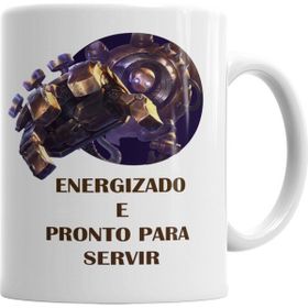 Baskı Dükkanı KB4689 Blıtzcrank Legue Of Legends Porselen Kupa Bardak