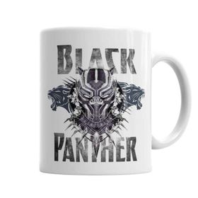 Baskı Dükkanı KB4693 Black Panther Porselen Kupa Bardak