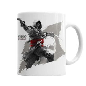 Baskı Dükkanı KB47 Assassin Creed Black Flag Porselen Kupa Bardak