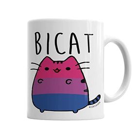 Baskı Dükkanı KB4700 Cats Bicat Kedi Porselen Kupa Bardak
