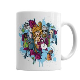Baskı Dükkanı KB4702 Colors Porselen Kupa Bardak