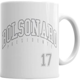 Baskı Dükkanı KB4703 College Bolsonaro Porselen Kupa Bardak