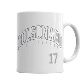Baskı Dükkanı KB4703 College Bolsonaro Porselen Kupa Bardak