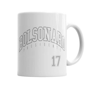 Baskı Dükkanı KB4703 College Bolsonaro Porselen Kupa Bardak
