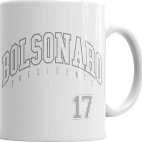 Baskı Dükkanı KB4703 College Bolsonaro Porselen Kupa Bardak