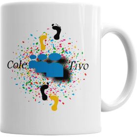 Baskı Dükkanı KB4704 Coletivo Porselen Kupa Bardak