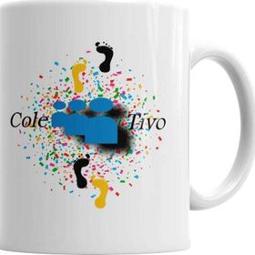 Baskı Dükkanı KB4704 Coletivo Porselen Kupa Bardak