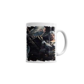 Baskı Dükkanı KB4722 Ciri E Geralt De Rivia Porselen Kupa Bardak