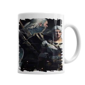Baskı Dükkanı KB4722 Ciri E Geralt De Rivia Porselen Kupa Bardak