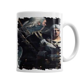 Baskı Dükkanı KB4722 Ciri E Geralt De Rivia Porselen Kupa Bardak