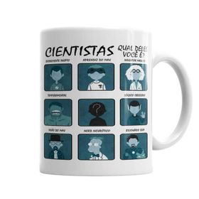 Baskı Dükkanı KB4728 Cientistas Porselen Kupa Bardak