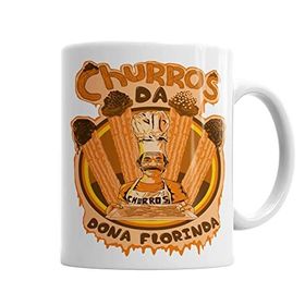 Baskı Dükkanı KB4731 Churros Da Dona Florinda Porselen Kupa Bardak