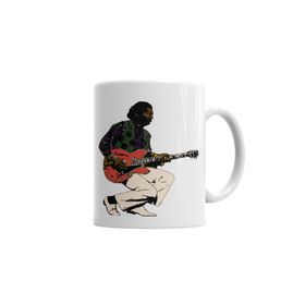 Baskı Dükkanı KB4734 Chuck Berry Porselen Kupa Bardak