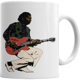 Baskı Dükkanı KB4734 Chuck Berry Porselen Kupa Bardak