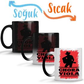 Baskı Dükkanı KB4736 Chora Viola Porselen Kupa Bardak
