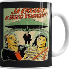 Baskı Dükkanı KB4743 Chaves Ja Chegou O Disco Voador Porselen Kupa Bardak