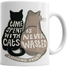 Baskı Dükkanı KB4763 Cats Kedi Porselen Kupa Bardak