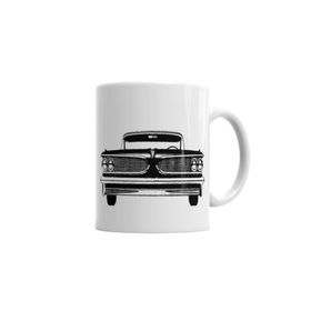 Baskı Dükkanı KB4783 Carro Vintage Araba Porselen Kupa Bardak
