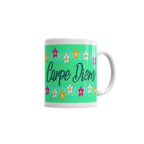 Baskı Dükkanı KB4784 Carpe Diem Porselen Kupa Bardak