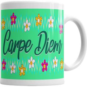 Baskı Dükkanı KB4784 Carpe Diem Porselen Kupa Bardak