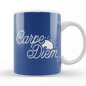 Baskı Dükkanı KB4784 Carpe Diem Porselen Kupa Bardak