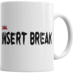 Baskı Dükkanı KB4789 Canal Insert Break Porselen Kupa Bardak