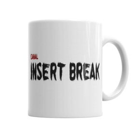 Baskı Dükkanı KB4789 Canal Insert Break Porselen Kupa Bardak