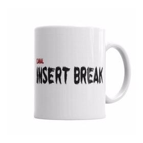 Baskı Dükkanı KB4789 Canal Insert Break Porselen Kupa Bardak