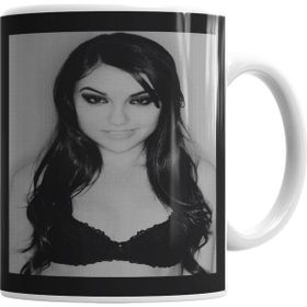 Baskı Dükkanı KB4791 Camiseta Sasha Grey Porselen Kupa Bardak