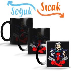 Baskı Dükkanı KB4809 Deadpool Rhapsody Porselen Kupa Bardak