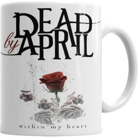 Baskı Dükkanı KB4817 Dead By April Within My Heart Porselen Kupa Bardak