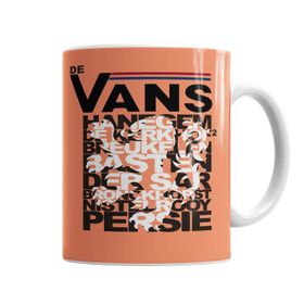 Baskı Dükkanı KB4819 De Vans Futebol Holandes Porselen Kupa Bardak