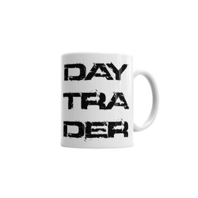 Baskı Dükkanı KB4820 Day Trader Porselen Kupa Bardak